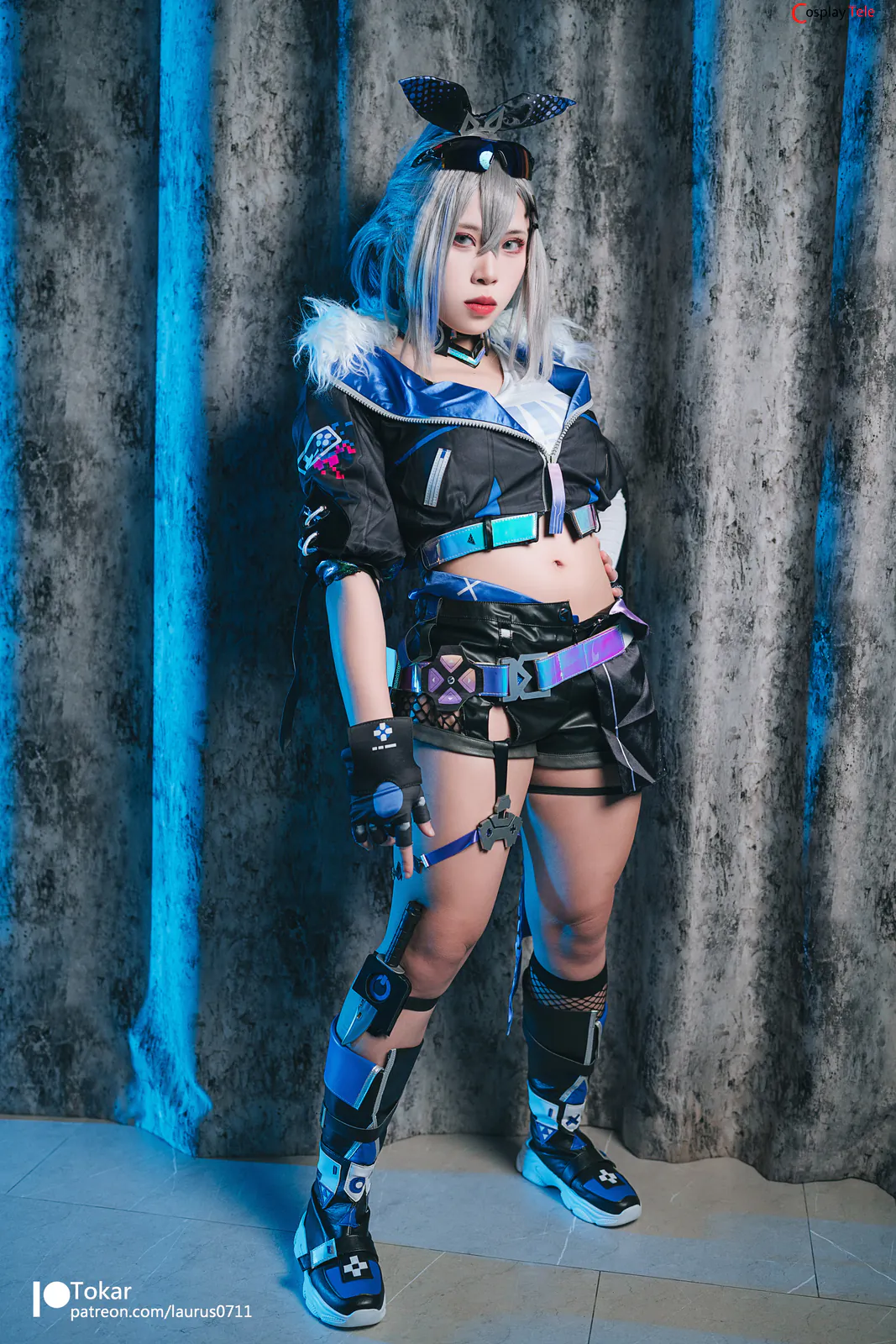 Tokar 浵卡 (laurus0711) cosplay Silver Wolf – Honkai:Star Rail “34 photos and 1 video”