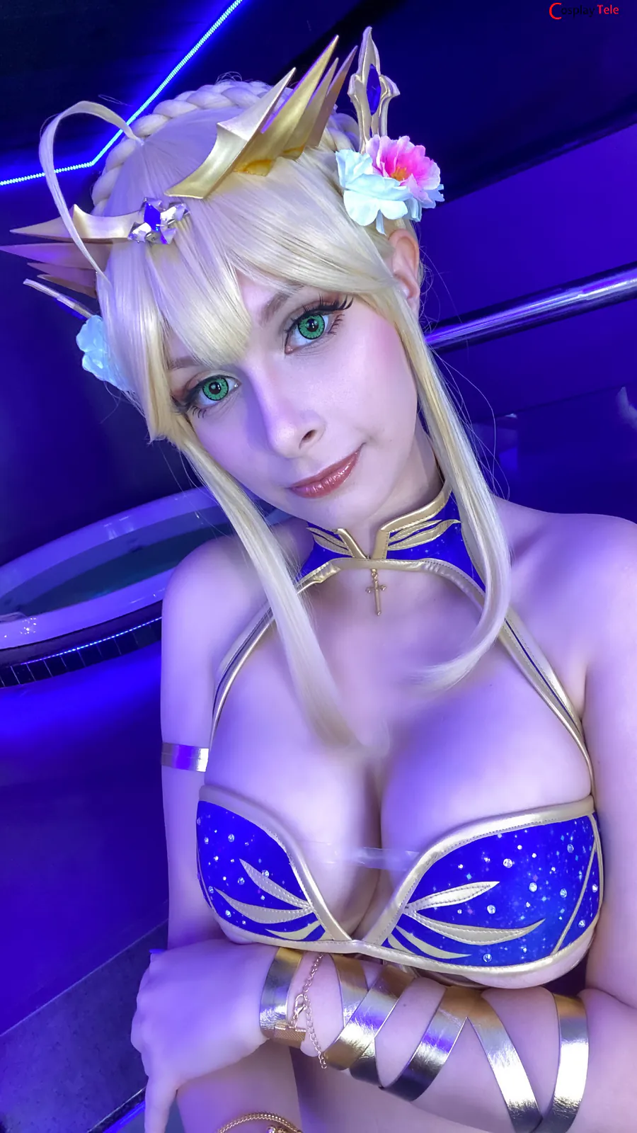 Unknown Cosplayer cosplay Artoria Pendragon Bikini %E2%80%93 FateGrand Order 113 result