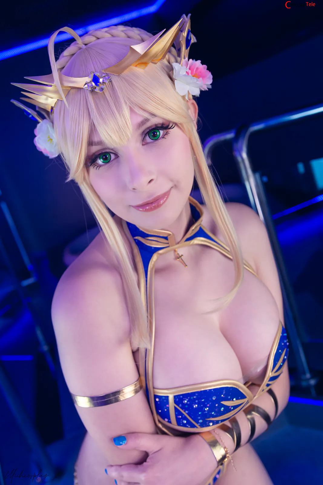 Unknown Cosplayer cosplay Artoria Pendragon Bikini %E2%80%93 FateGrand Order 18 result