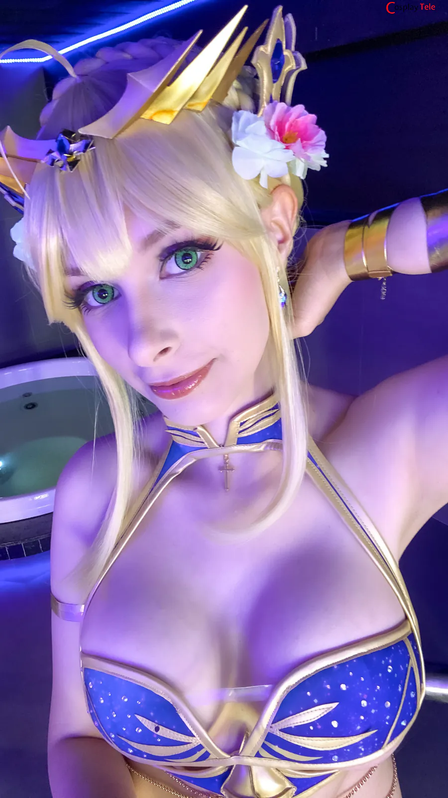 Unknown Cosplayer cosplay Artoria Pendragon Bikini %E2%80%93 FateGrand Order 97 result