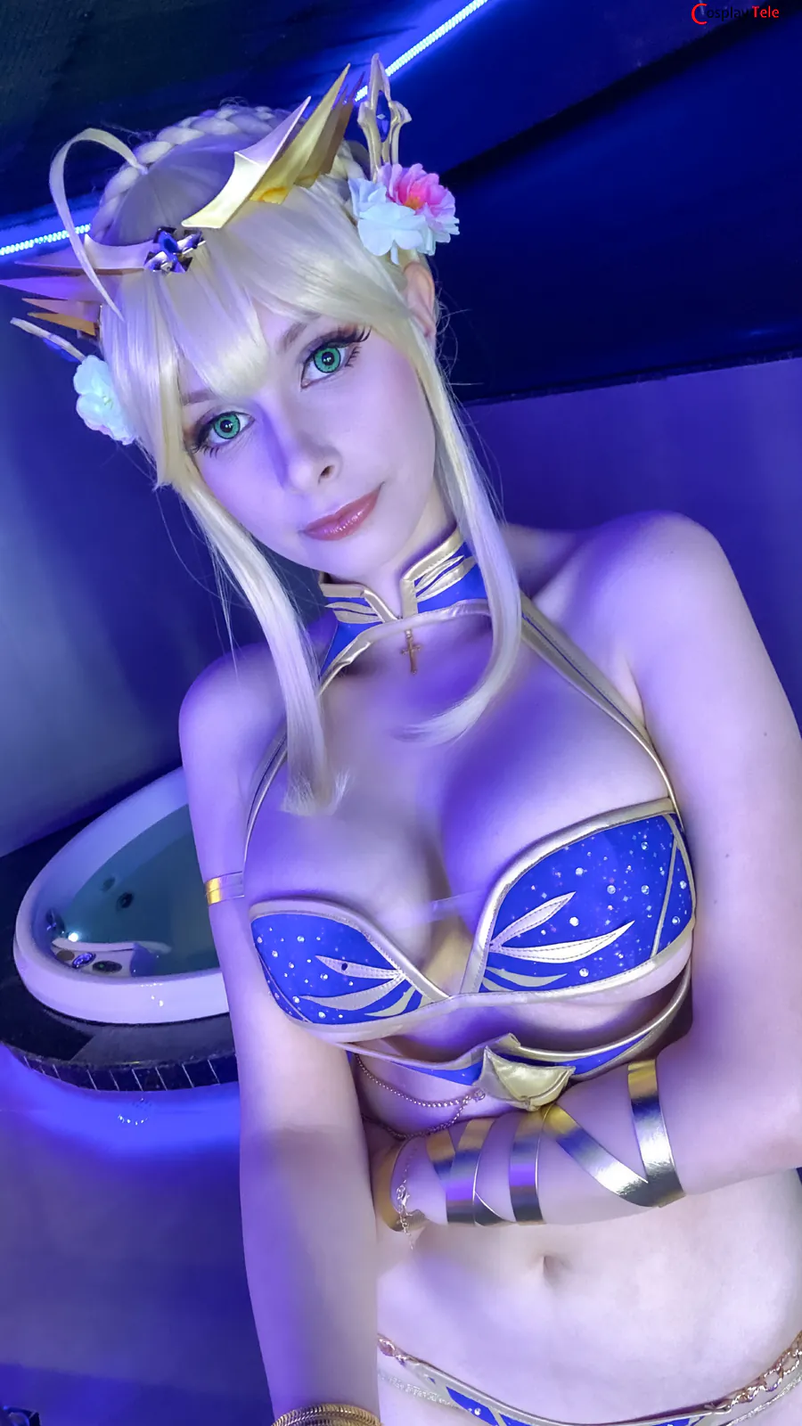 Unknown Cosplayer cosplay Artoria Pendragon Bikini %E2%80%93 FateGrand Order 99 result