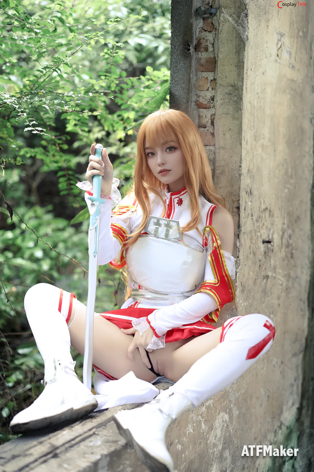 ATFM %E2%80%93 Tsubaki cosplay Yuuki Asuna Battle Sword Art Online 2 result