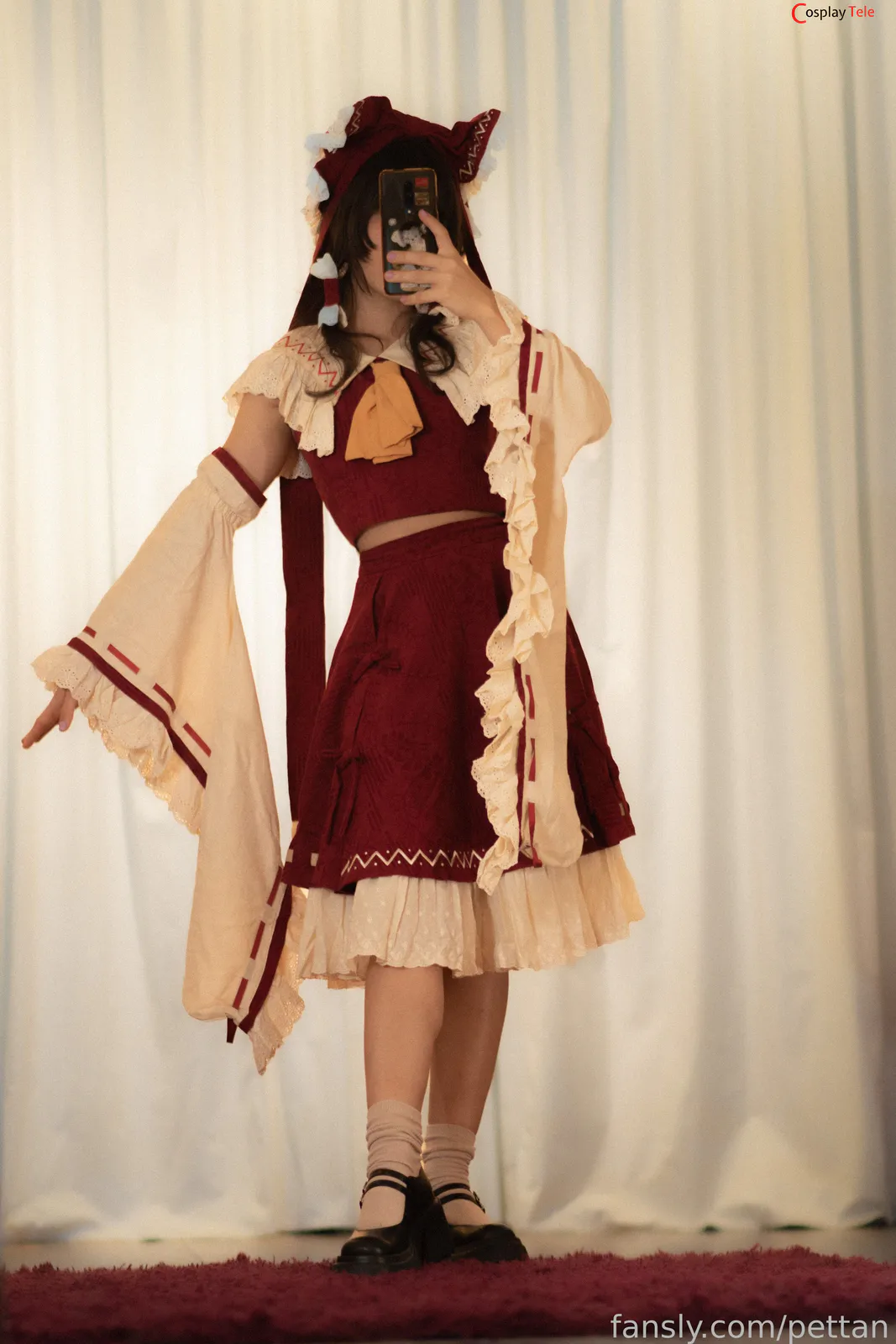 Pettankochuu cosplay Reimu Hakurei – Touhou Project “58 photos”