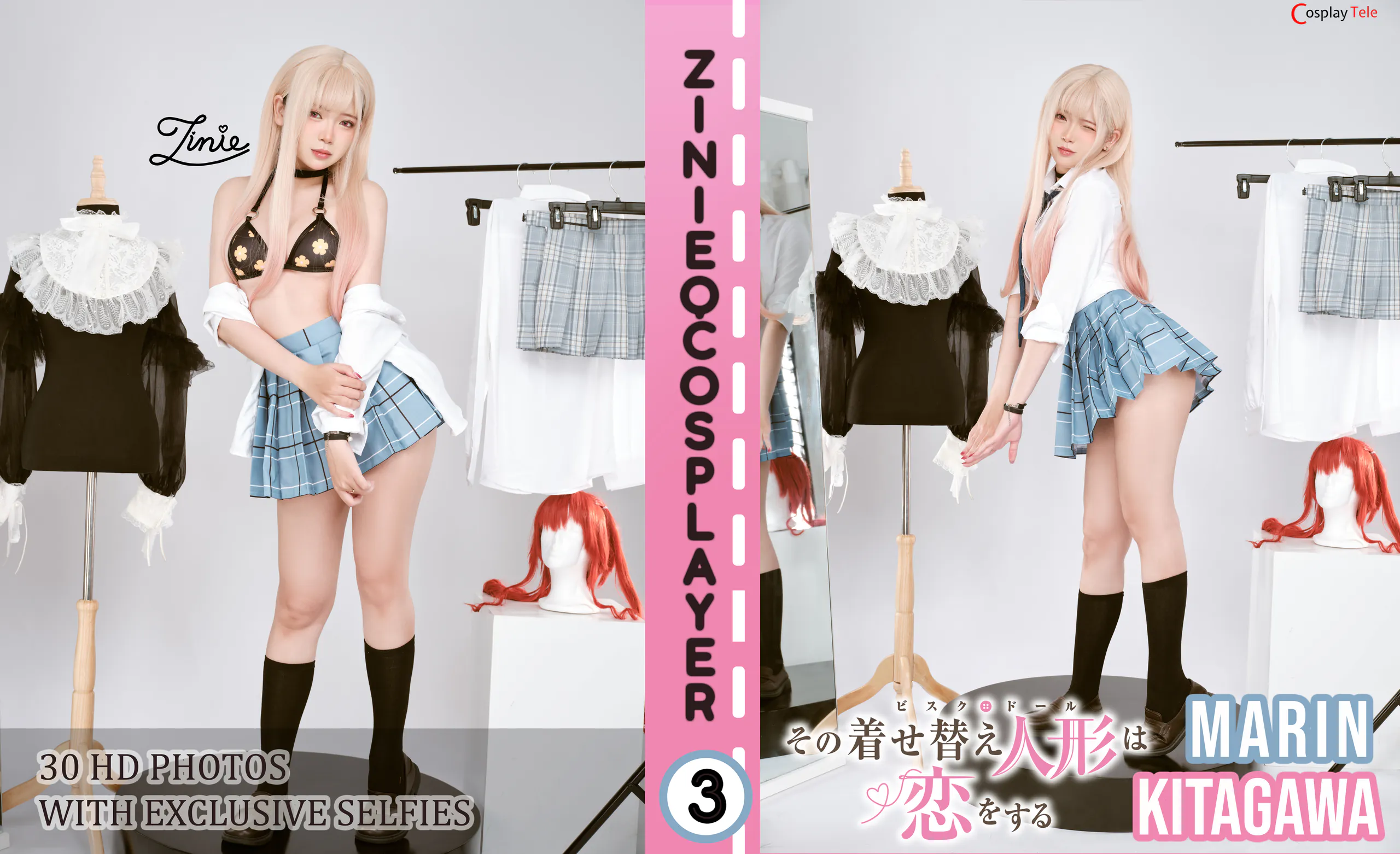 ZinieQ cosplay Marin Kitagawa – Sono Bisque Doll “67 photos and 1 video”