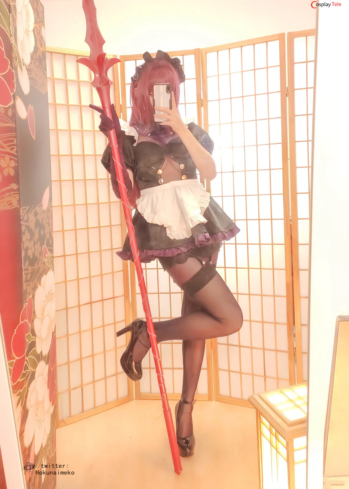 Hokunaimeko cosplay Scathach FateGrand Order 86 result