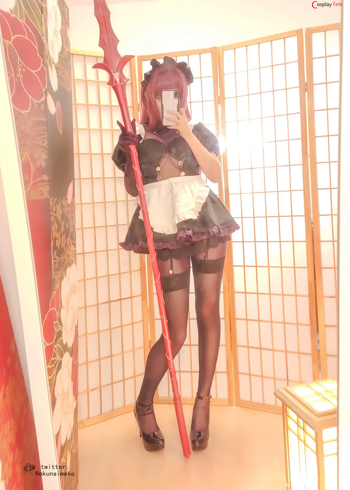 Hokunaimeko cosplay Scathach FateGrand Order 88 result