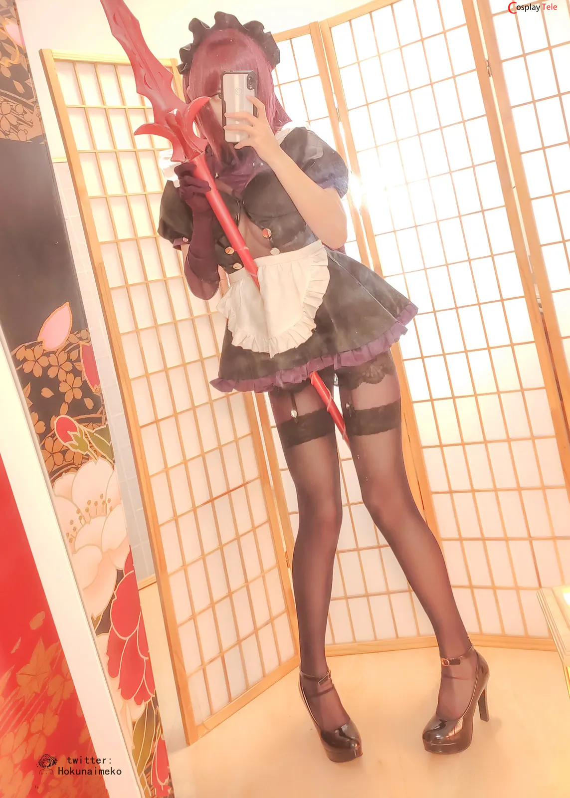 Hokunaimeko cosplay Scathach FateGrand Order 91 result