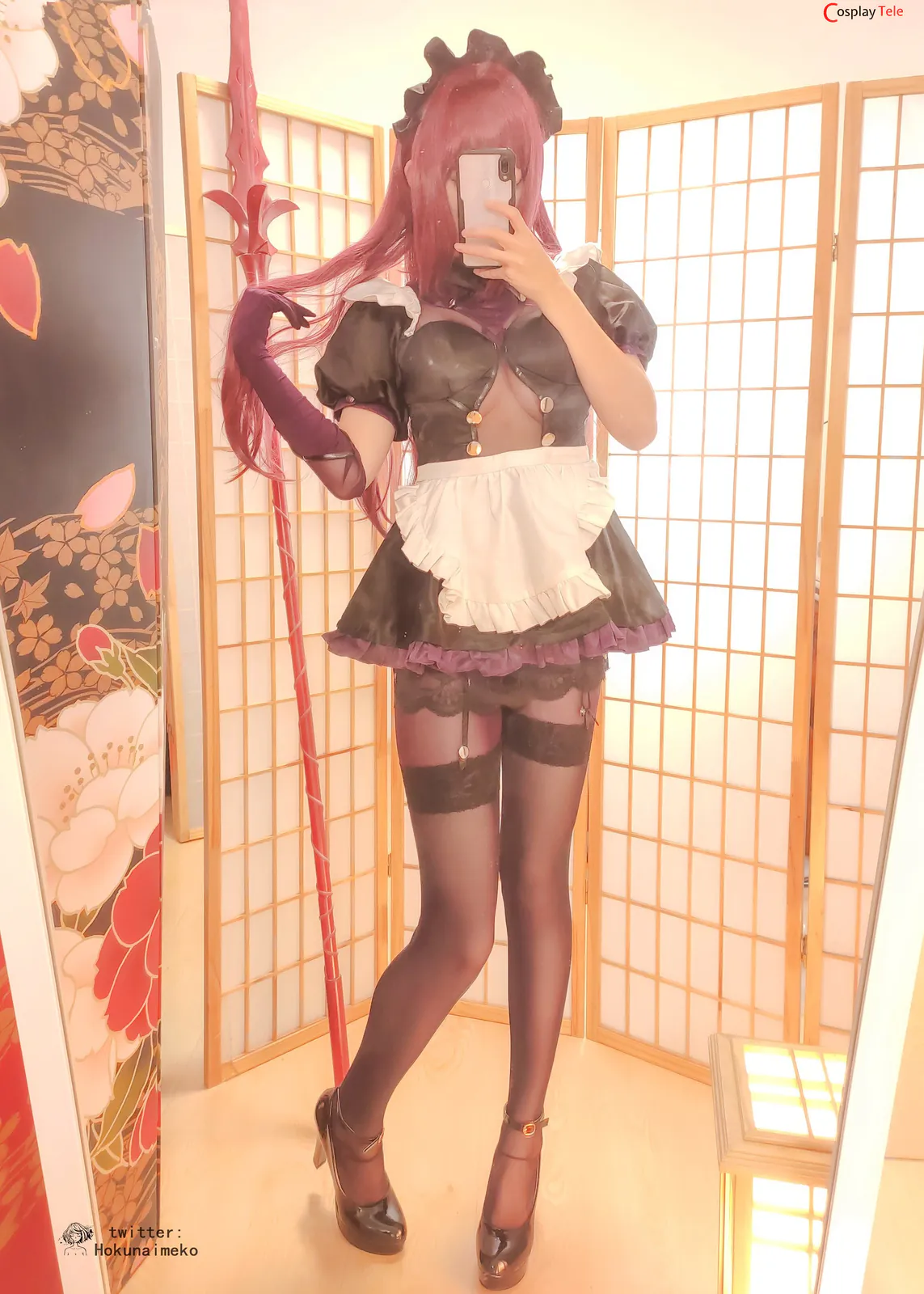 Hokunaimeko cosplay Scathach FateGrand Order 94 result