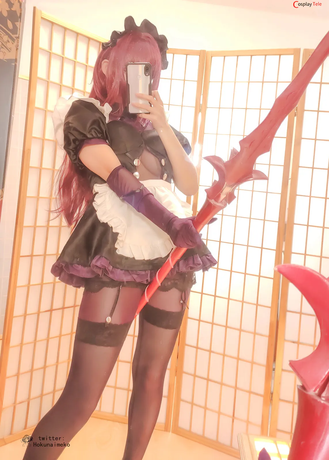 Hokunaimeko cosplay Scathach FateGrand Order 95 result