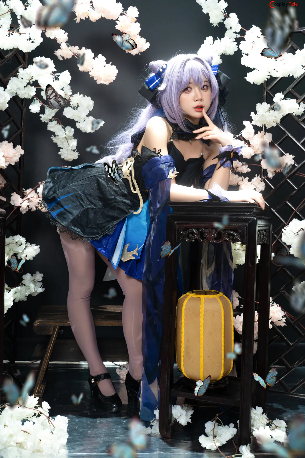 PoppaChan cosplay Keqing Genshin Impact 3 result