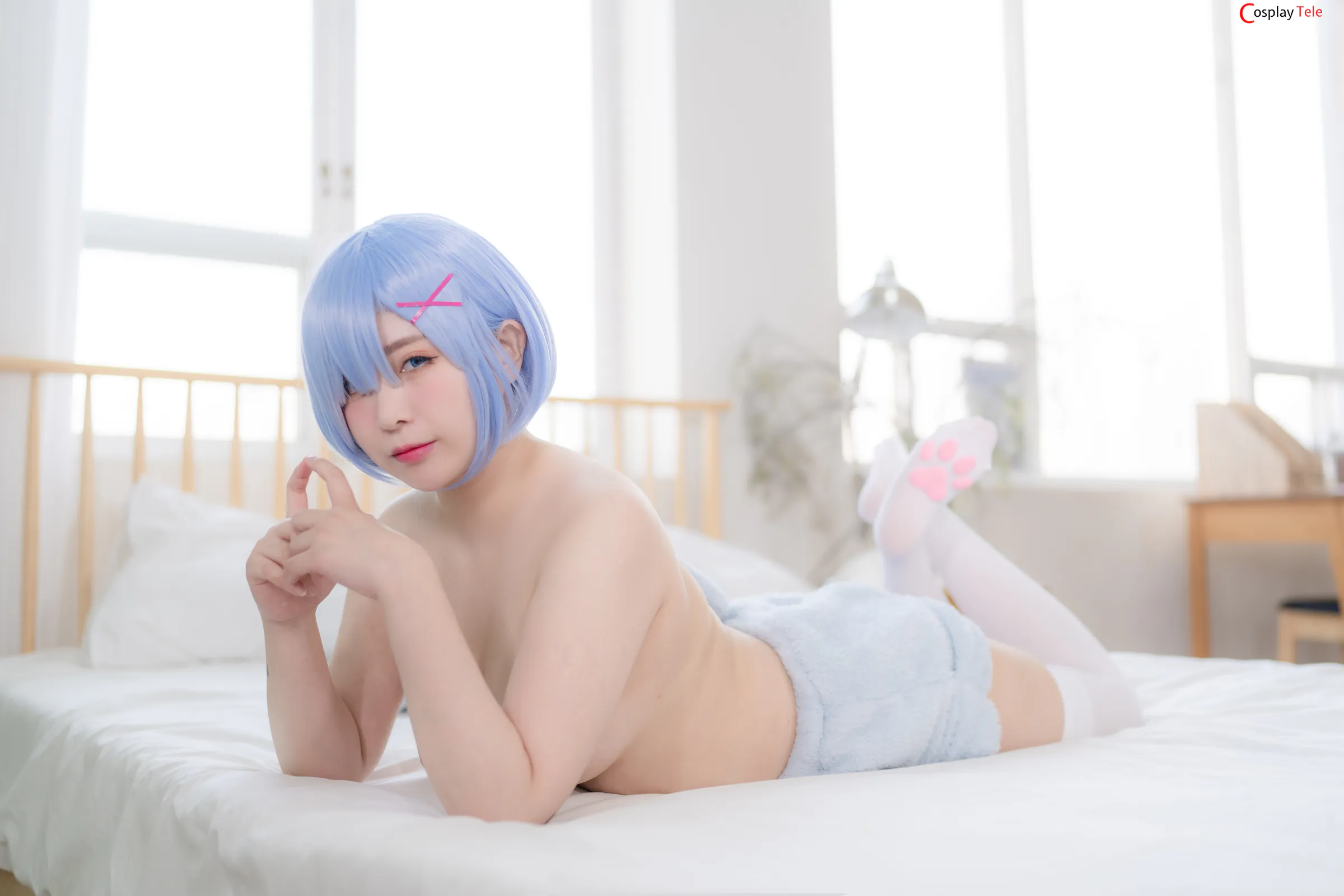 Yuna (유나) cosplay Rem – Re:Zero “83 photos”